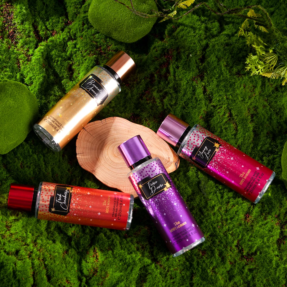 250ml good price fragrance oil body splash womens sweet perfume floral fruit scent