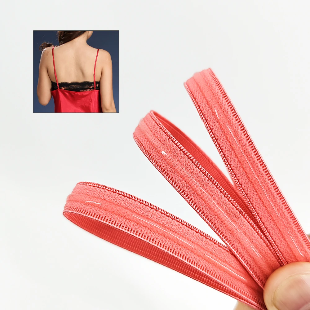 Free sample manufacturer Non-Slip Elastic Band Straight Silicone Elastic Gripper Band Flat Waistband for Garment Sewing Project