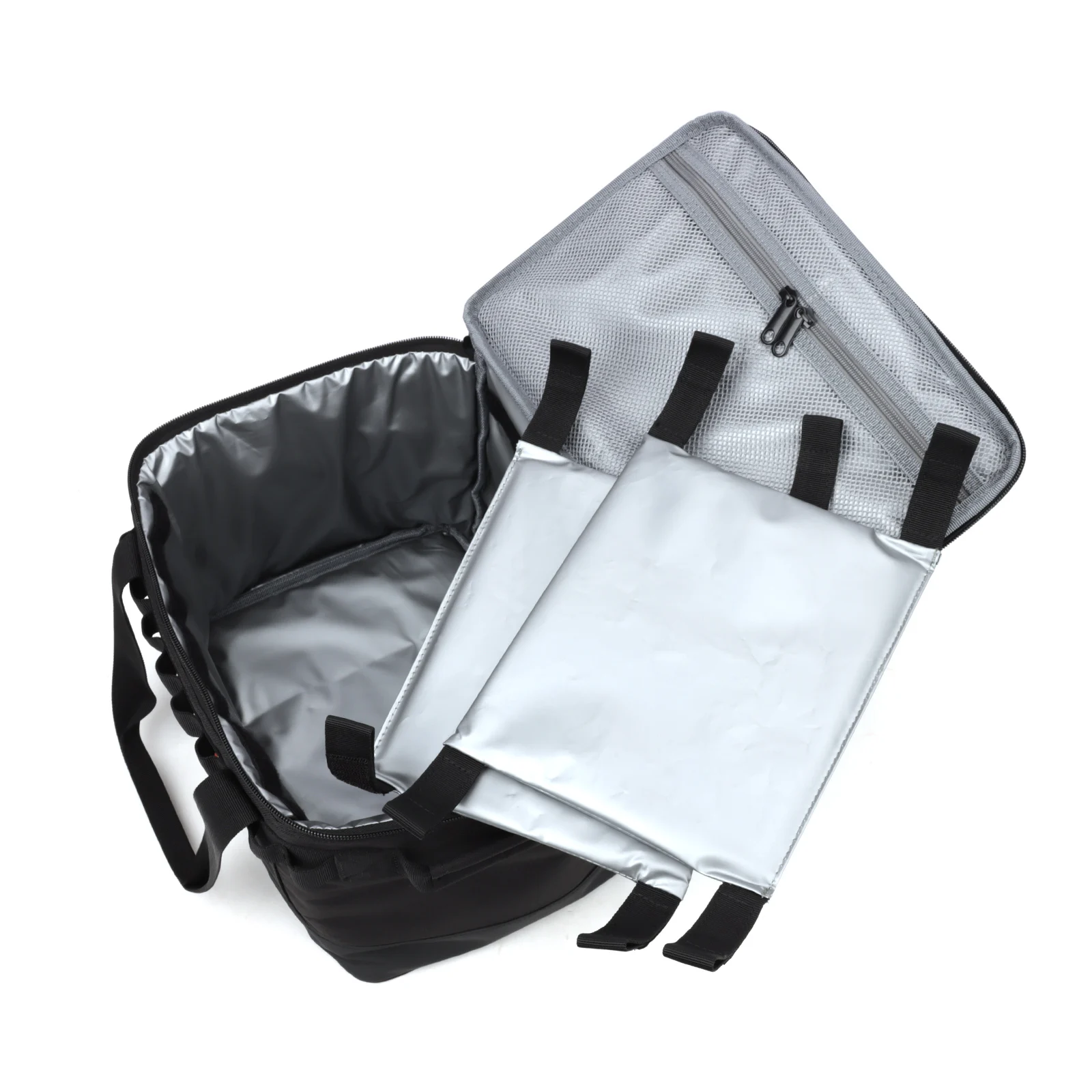Outdoor Waterproof Zip Lock Cooler Bag with Insulated Thermal Aluminum Foil Lining Food Packaging with Premium Insulation