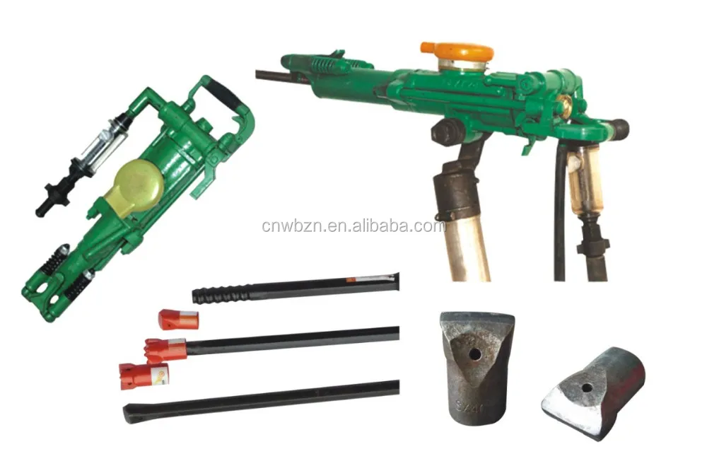 YT28 Hand-held pneumatic rock drill/Air leg rock drill jack hammer/rock drilling machine