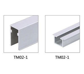 Silence Soft Closing Wardrobe Sliding Door with Rail TMO2