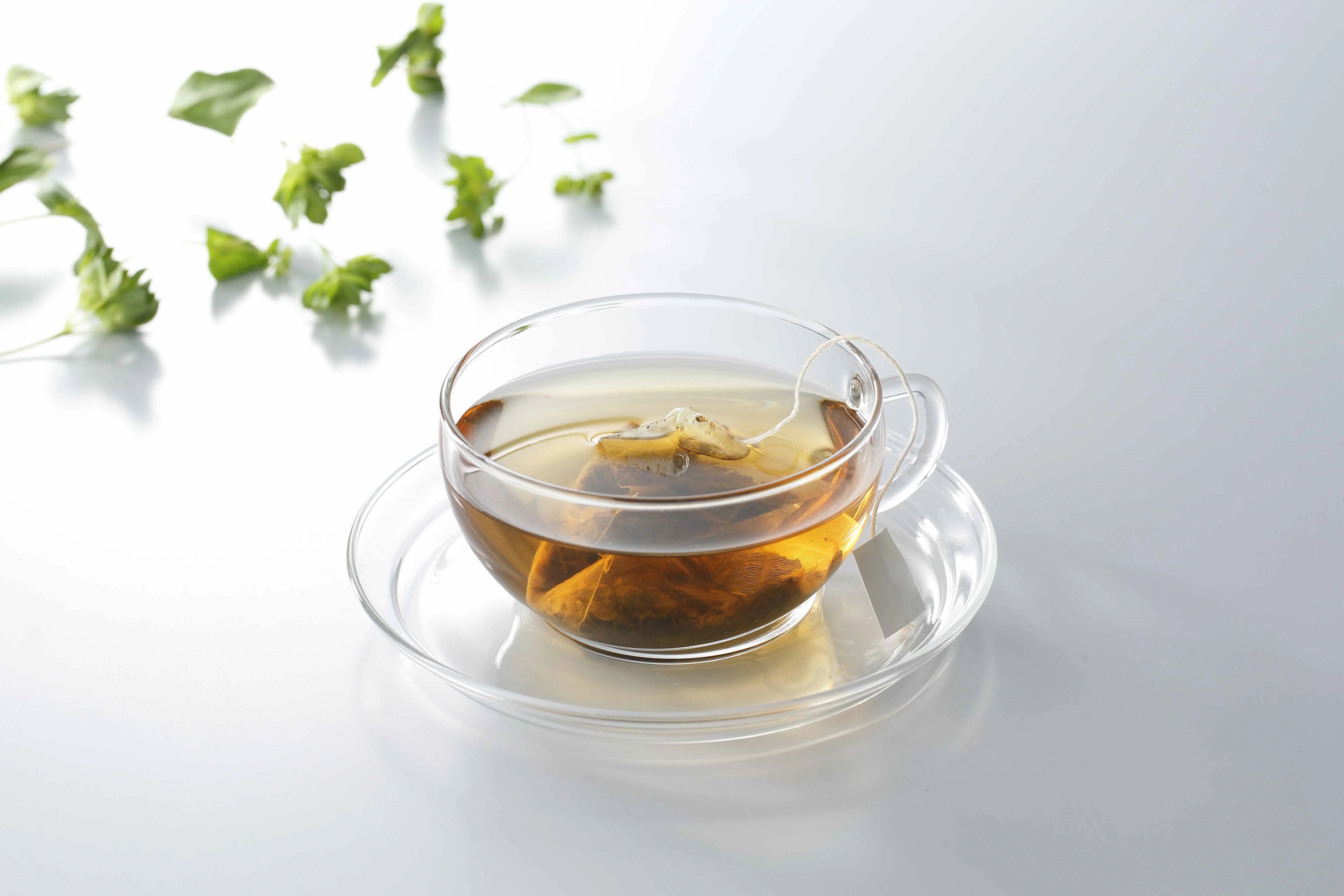 Good taste lotus leaf slimming tea contains high polyphenols
