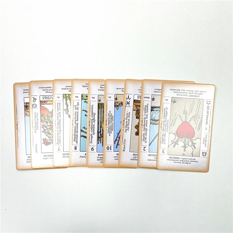 Classical Pattern Factory Design Oracle Cards Customized Printing Tarot Card for Adult