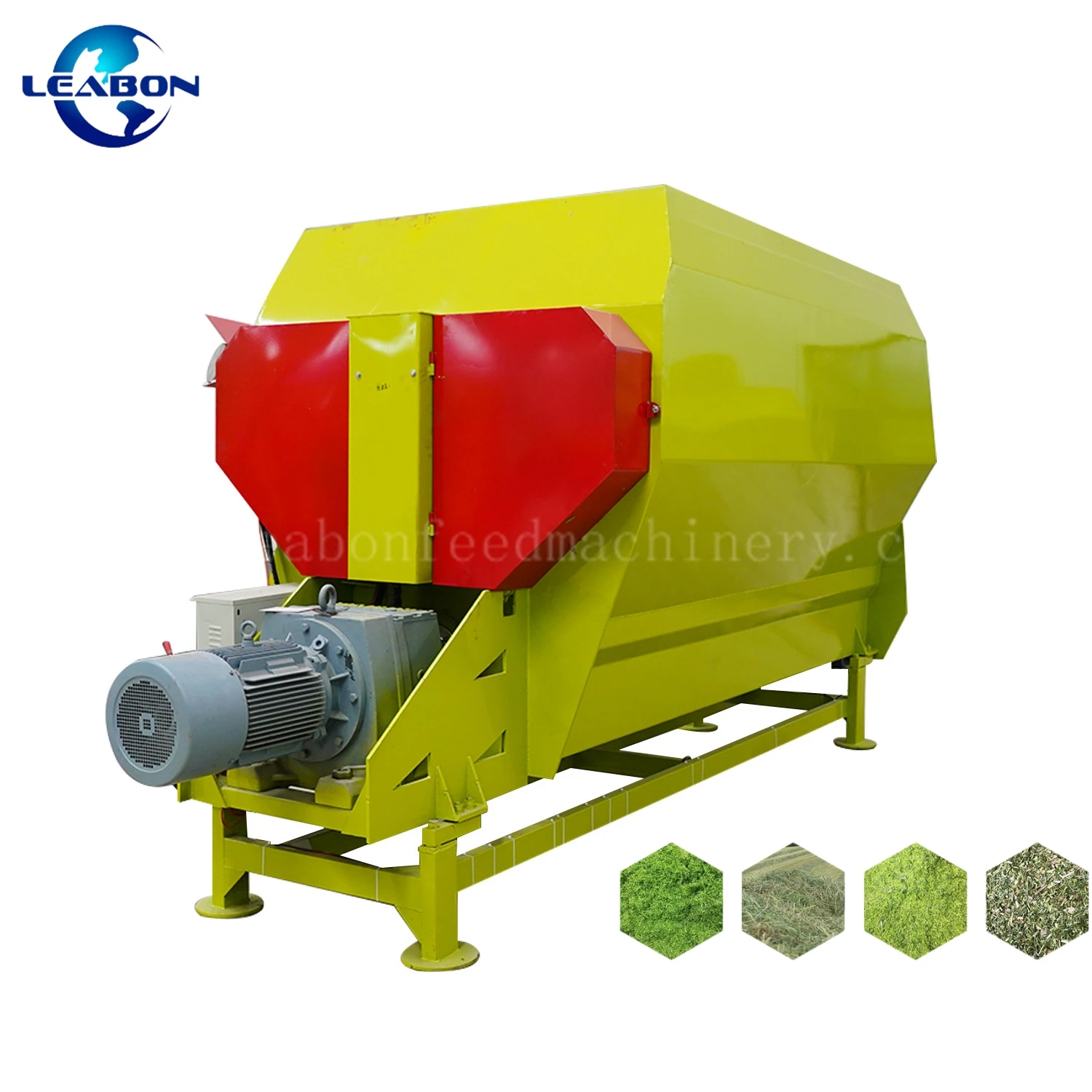 CE Professional Animal Feed Mixing Equipment 3CBM Horizontal TMR Feed Mixer Machine
