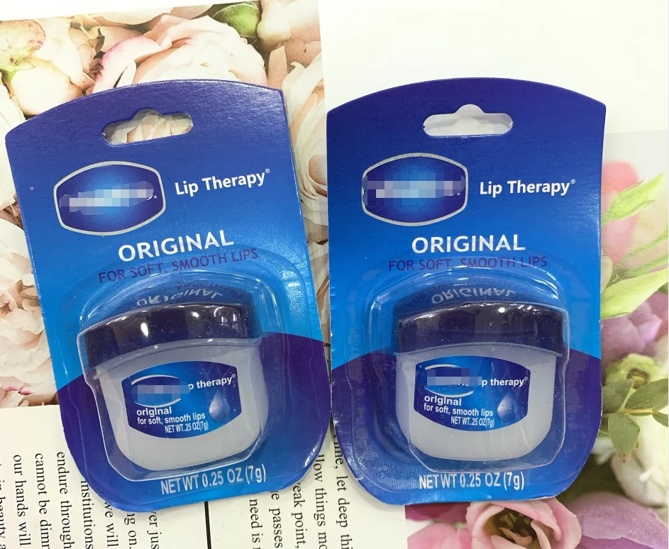 Original Travel Size Lip Balm Vaselin Makeup Hygienic Lipstick Jelly Rose  Vaselin Lip Balm