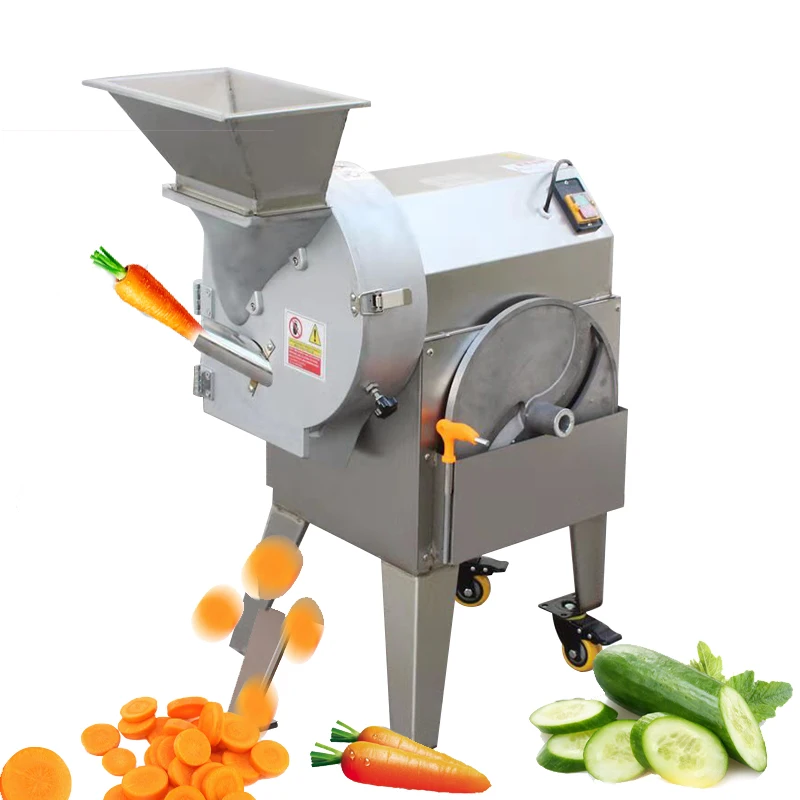 Fast High Precision Carrot Dried Jujube Dried Figs Potatoes Large Vegetable Pineapple Dicing Machine