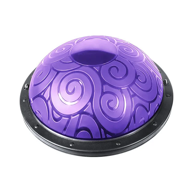 2021 New Style Durable and Antiburst Pilates Half Balance Ball 58cm For GYM Sports Equipment