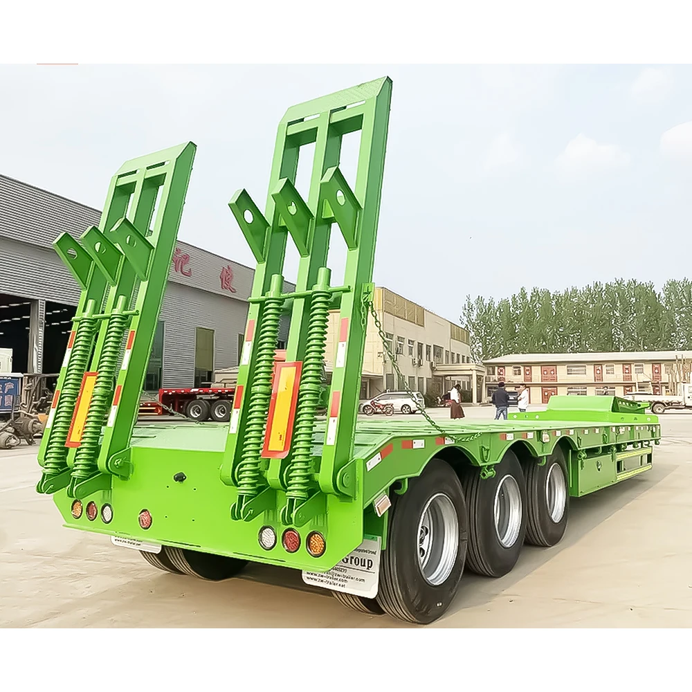3-х осевой полуприцеп 50 т lowboy gooseneck truck для продажи