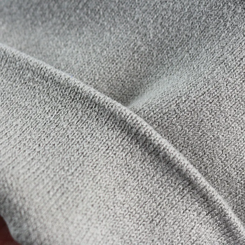 HK34 2024 Fashion Winter Hat customizable beanie hat purple plain jacquard logo letter knit Cuffless beanie hat caps for women