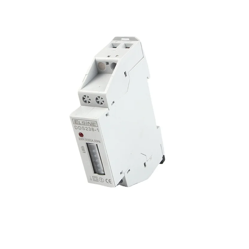 DDS238-1 single phase din rail type watt hour meter