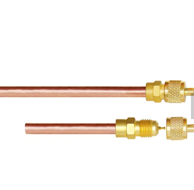 Access Valve Refrigeration and air Conditioning Parts Copper Charging Valve