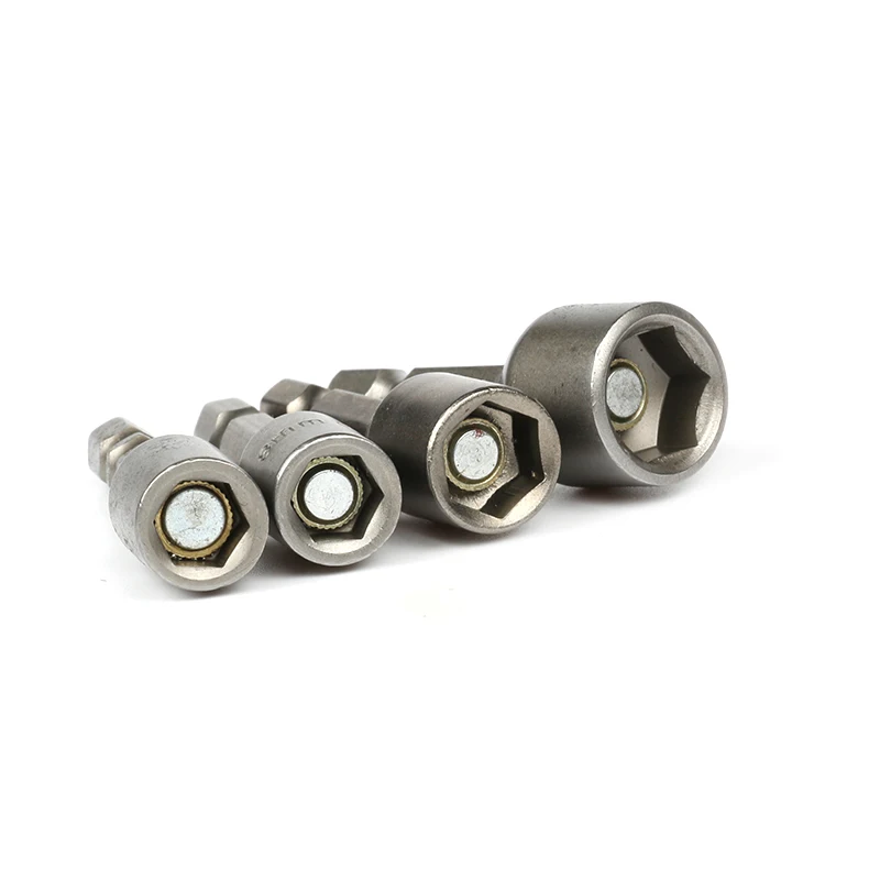 
1/4 Inch Hex Shank Magnetic Nut Driver Screwdriver Socket Bits 