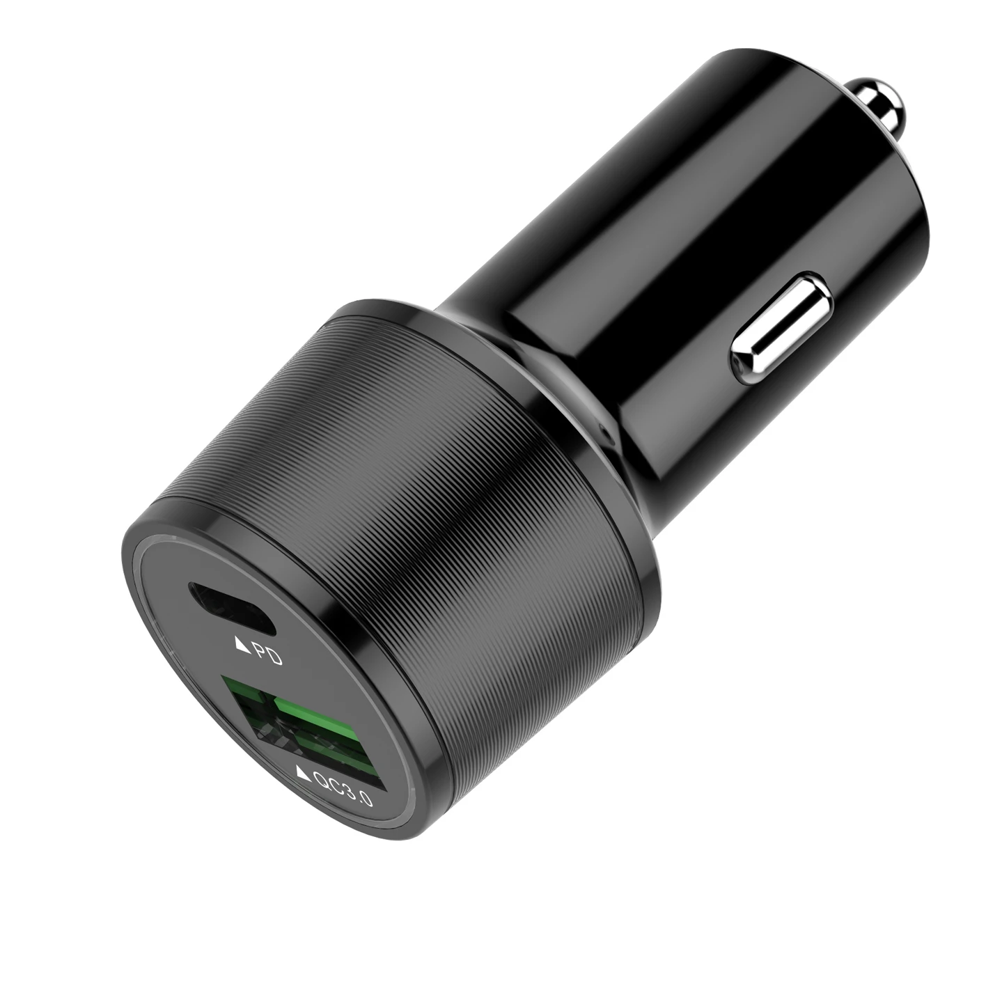 universal 2 USB Fast Charger  Type C 20W 30W QC3.0 48W USB C cigar car charger