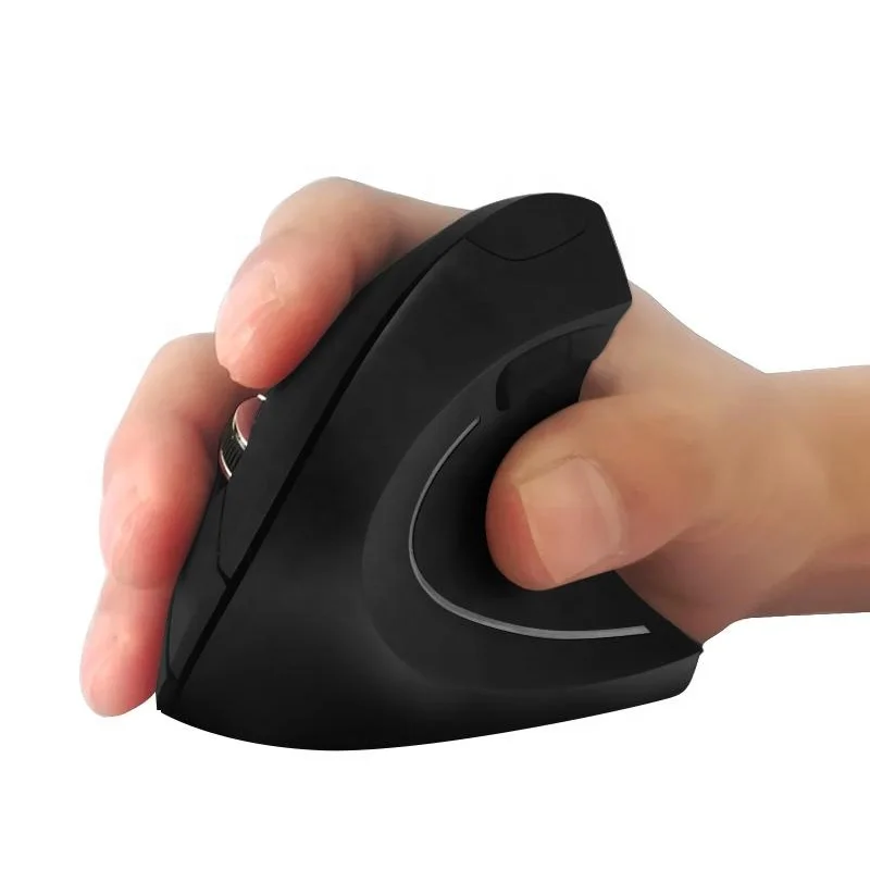  Компьютерная игровая мышь USB maus 6D 2 4g оптическая беспроводная эргономичная Вертикальная для