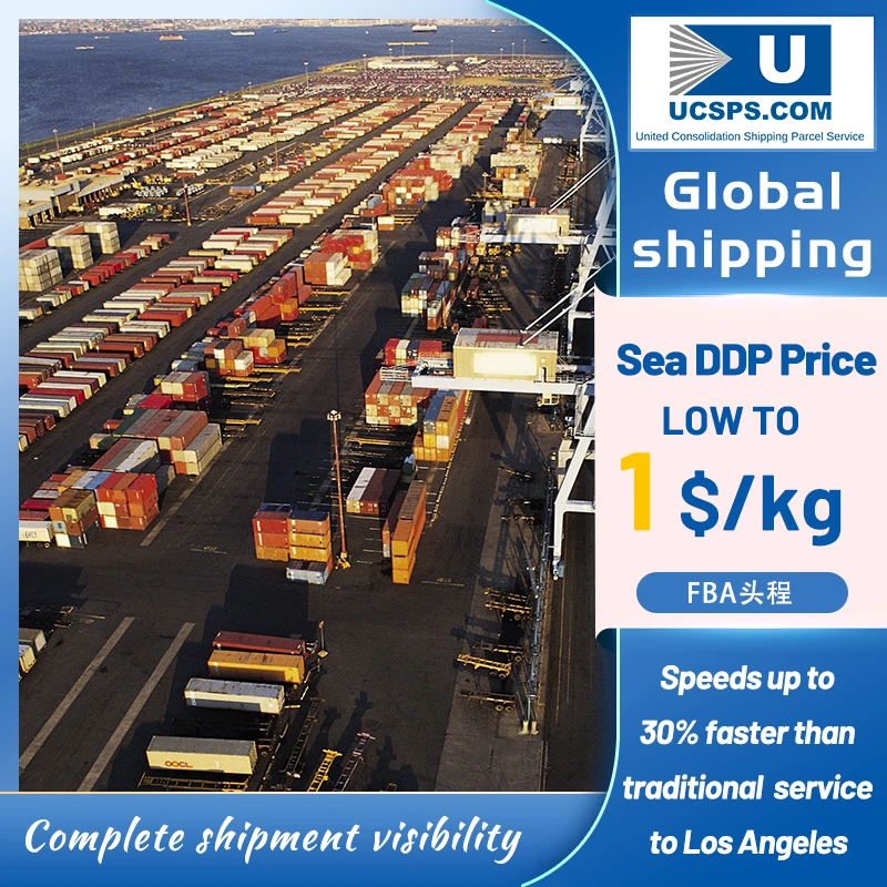 Logistics services Cheap china to usa shipping door to door amazon fba sea freight