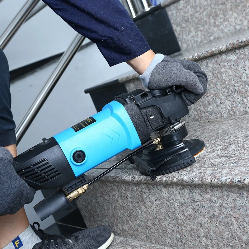 Marble concrete polishing machine professional 800W stone wet polisher with VTC controller