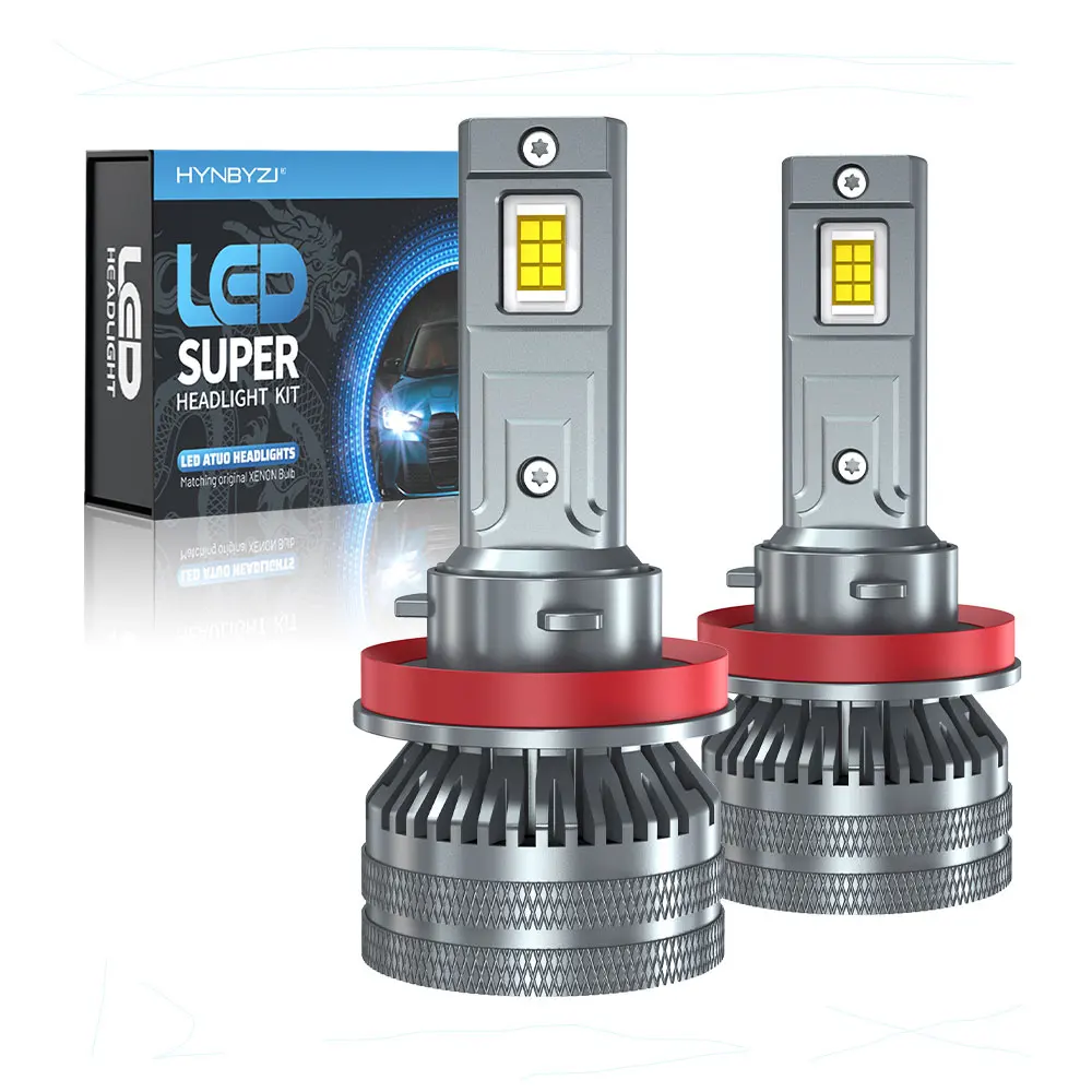 HYNBYZJ автомобильные аксессуары H4 H7 H11 100 Вт 16000 лм автомобиль светодиодные фары 9005 9006 H16 противотуманные Автомобильные огни