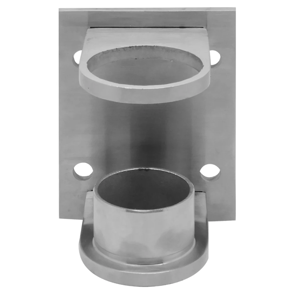 High Quality Stainless Steel Flooring Mounted Round Tube Handrail Bracket Wall Mounted Pipe Flange Supporting