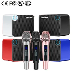 Wholesale Usb Condenser Mic Set Microphone Wireless Wifi Mini Sound Portable Speaker Karaoke Player