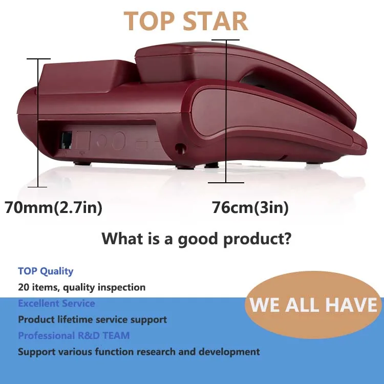 DEX Telephone 18years Factory Desktop Corded Landline Phone