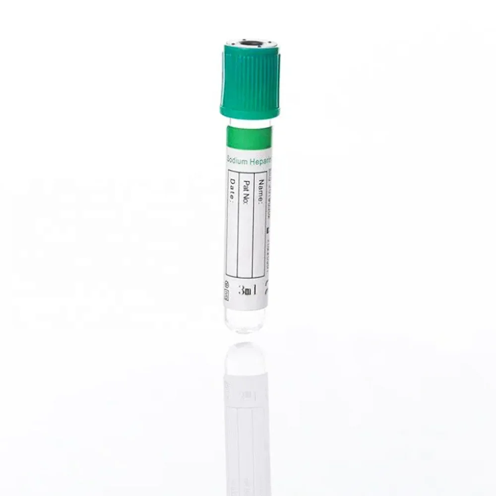 Blood Collection Separation Gel Lithium Sodium Heparin Capillary Test Tube