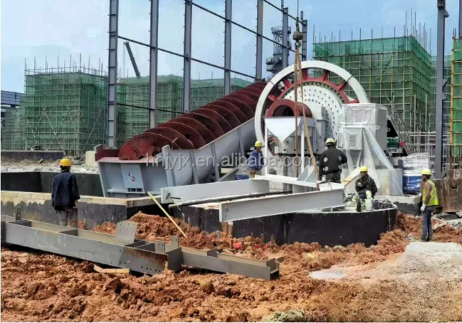 Hot Sale Mineral Equipment Gold Mining Separation Machine Spiral Classifier For Ore Processing Plant Classifying Copper Silver