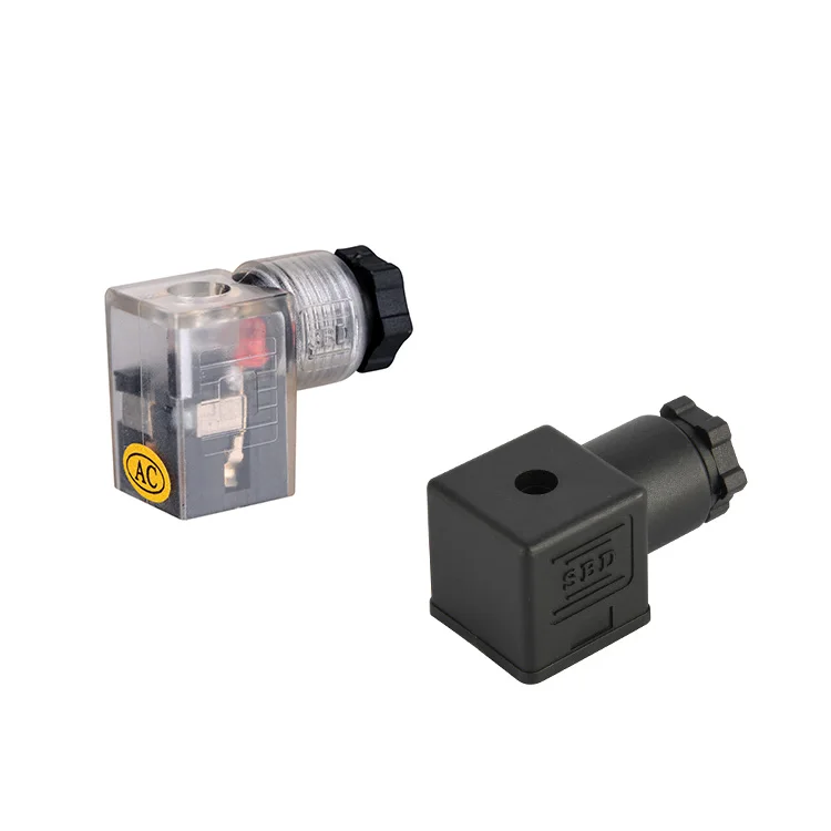 Magnetic Solenoid Valve Waterproof Micro Din Connector