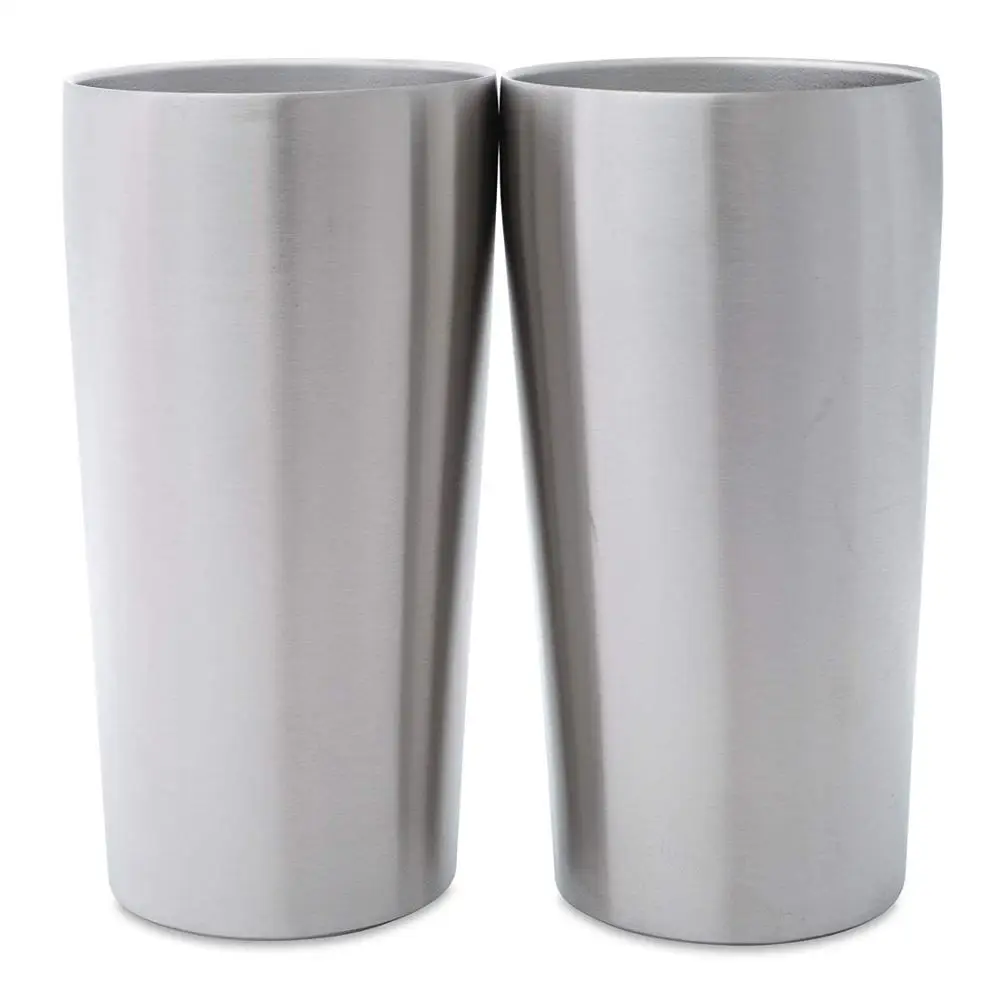 Drinkware thermoses 600 ml Personalized Custom stainless steel tumblers double wall insulation curve tumbler with lid