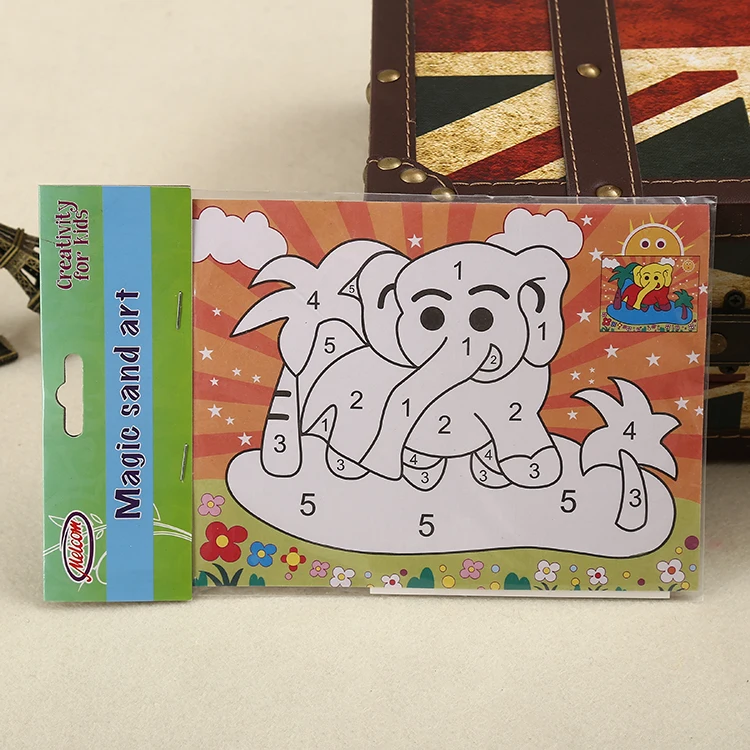 DIY Magic Transfer Wticker Transfer Painting Crafts for Kids Arts And Crafts Toys