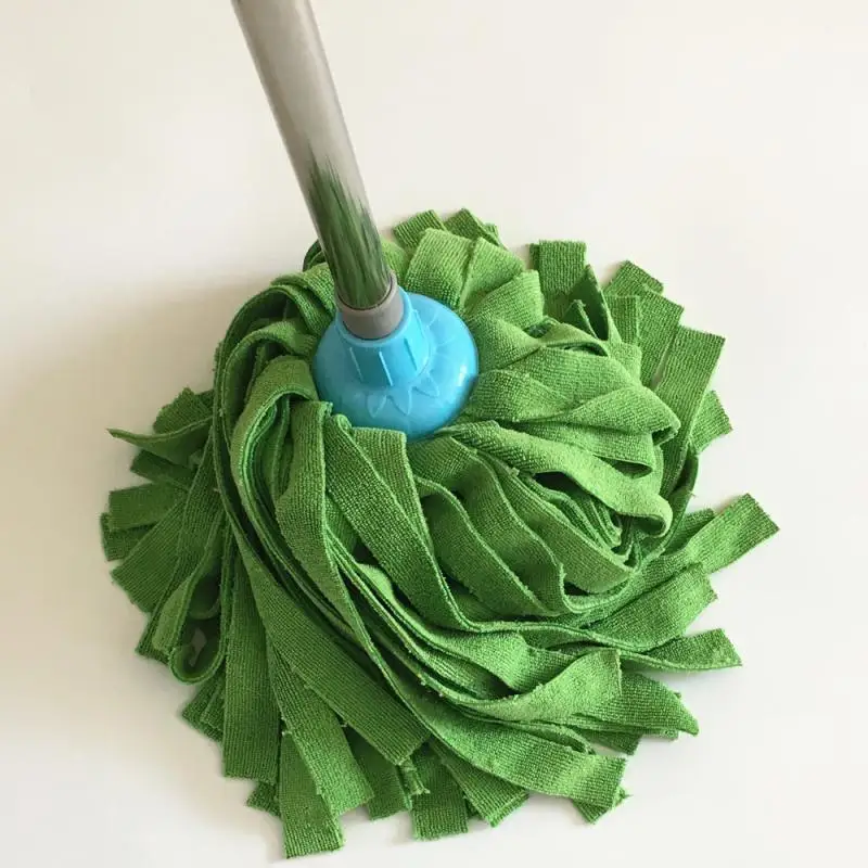 Easy Cleaning Spin Microfiber Micro Fiber Refill Twist Floor Replace Pad Magic Mop Clean Water Stripe Mop