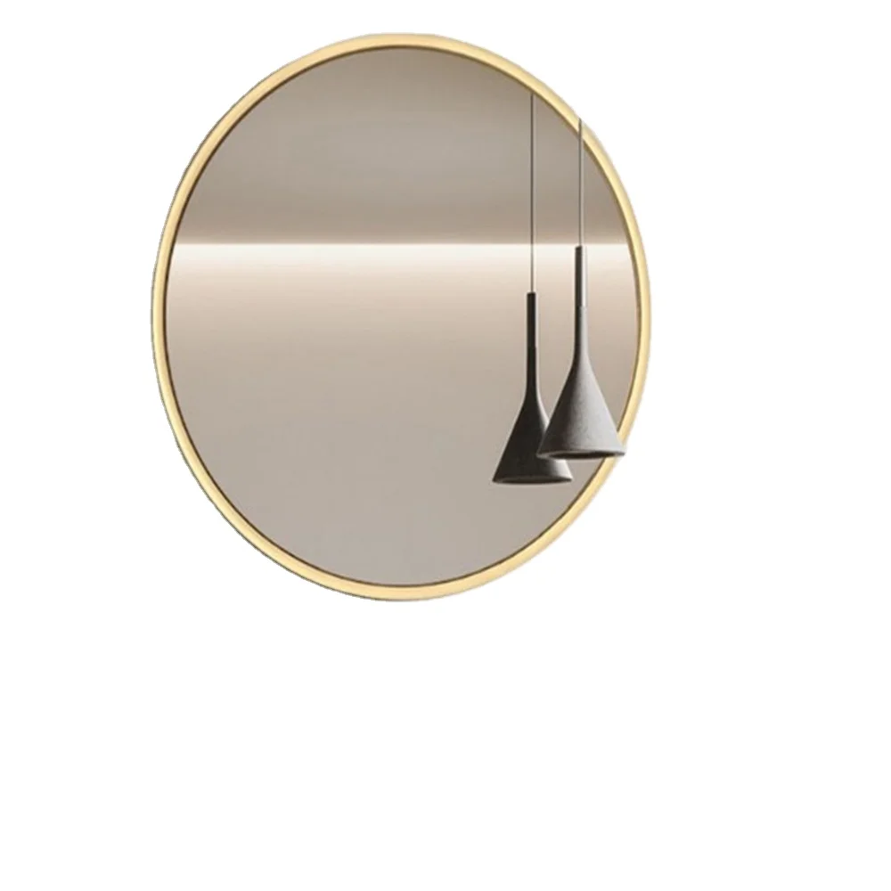 Индивидуальный размер, круглые квадратные формы, золотые и серебряные зеркальные оправы для отеля