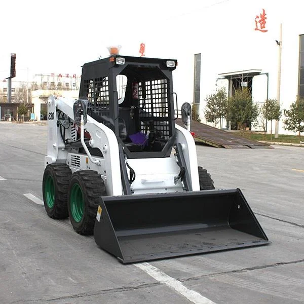 Ковшовый погрузчик с бортовым погрузчиком Wt830 фронтальный