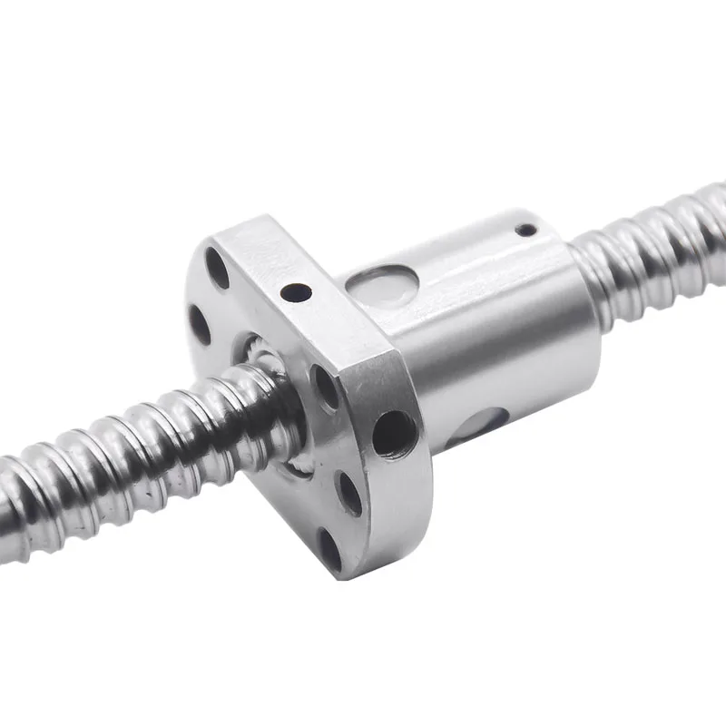 SFU1204 set:SFU1204 L-700mm rolled ball screw C7 with end machined + 1204 ball nut + nut housing+BK/BF10 end support + coupler