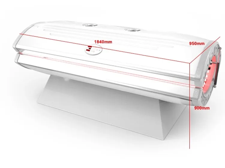 Светодиодная PDT кровать, терапия красным светом, инфракрасная фототерапия, кровать для ухода за кожей Aduro