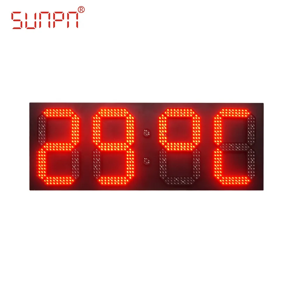 USA LED TIME and Temperature sign/ electronic clock/ timer board/ panel/ screen