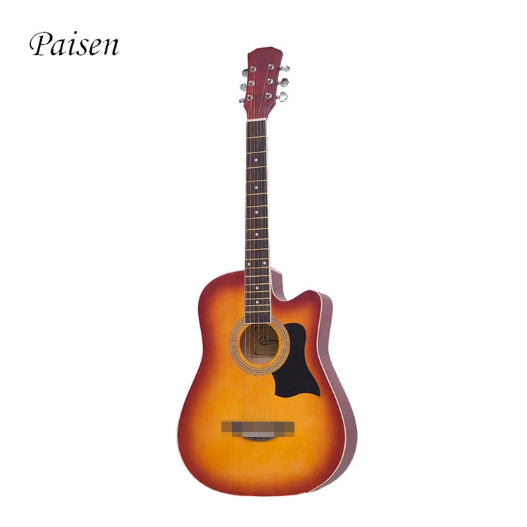 Paisen Classique Guitare Acoustique Electro Folk Cheap 38 Inch Basswood Guitarra Classical Acoustic Guitar For Sale
