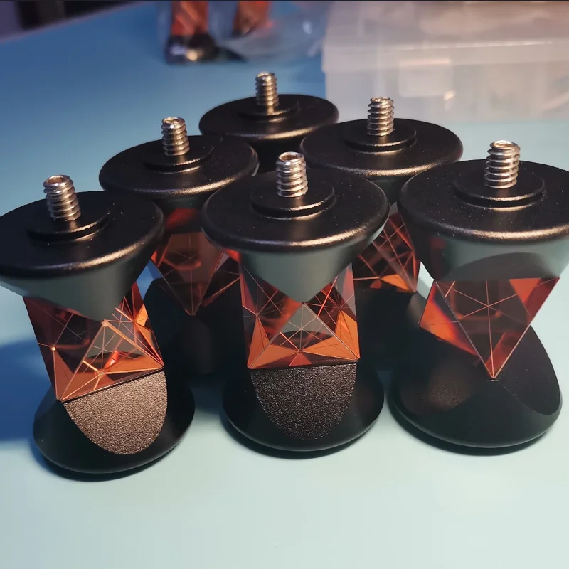 360 полная станция оптическая K9BK7B270 угловая пирамидальная призма с пользовательским размером для исследования