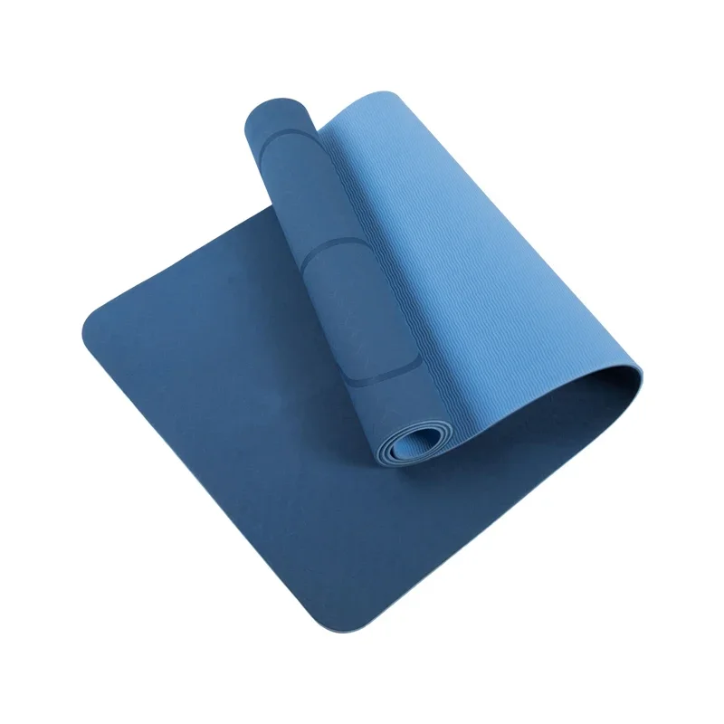 Eco Wear Resist Friendly Gray Pilates Design Luxury Black Thin Travel Pro Non Slip Custom Logo Tpe Yoga Mat