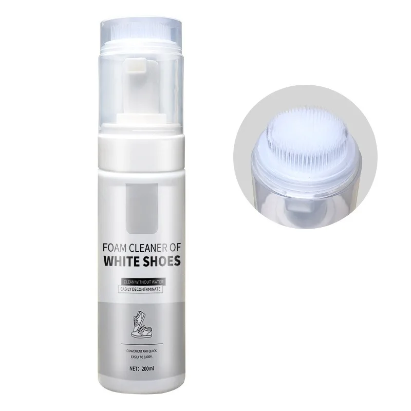 Hot Promotional Shoe Cleaning Products Set 200 Ml Cleaning Brush Head Foam For Sneakers