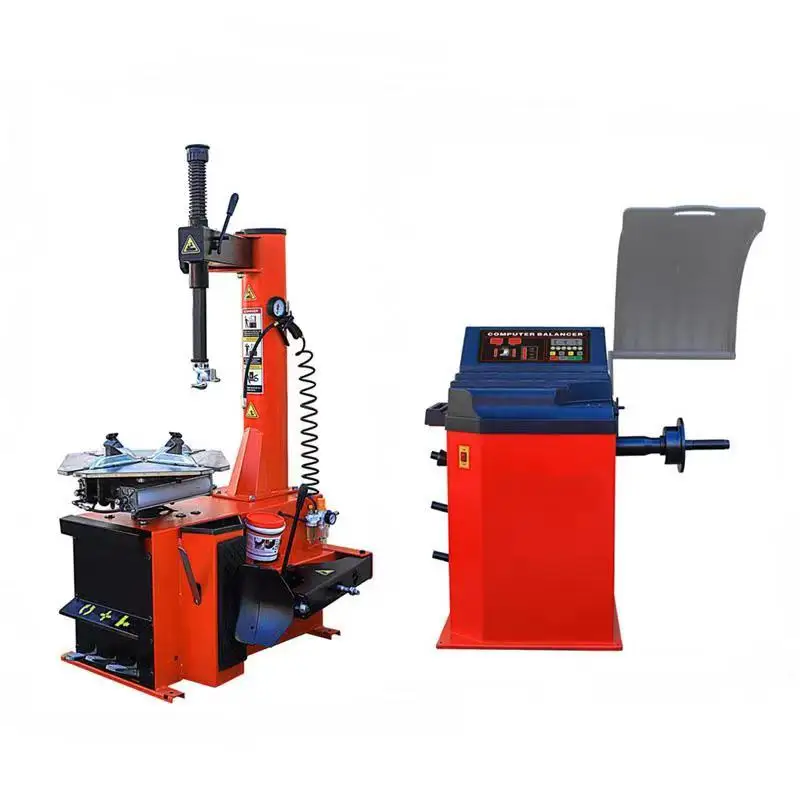 In stock swing arm tire changer tyre changing machines wheel alignment balancing machine for sale