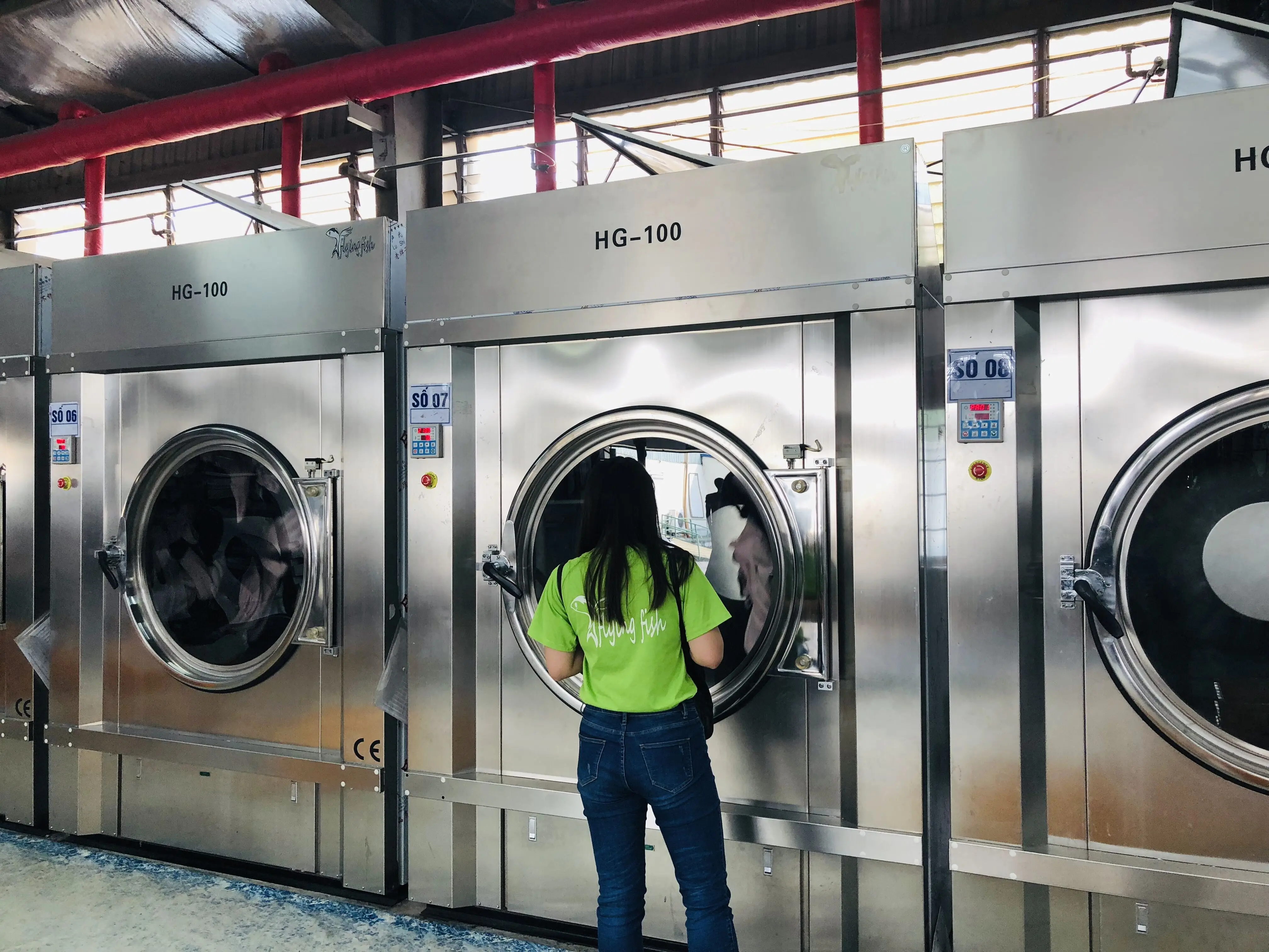 commercial 10kg clothes tumble dryer machine EXW factory prices