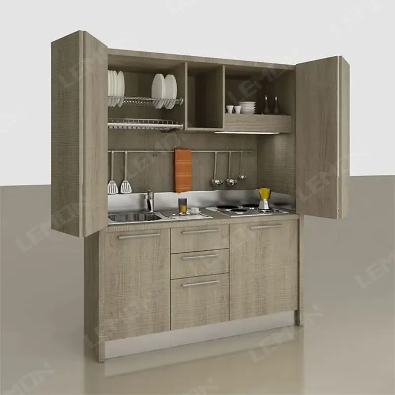Modern kitchenette unit kitchen cabinets