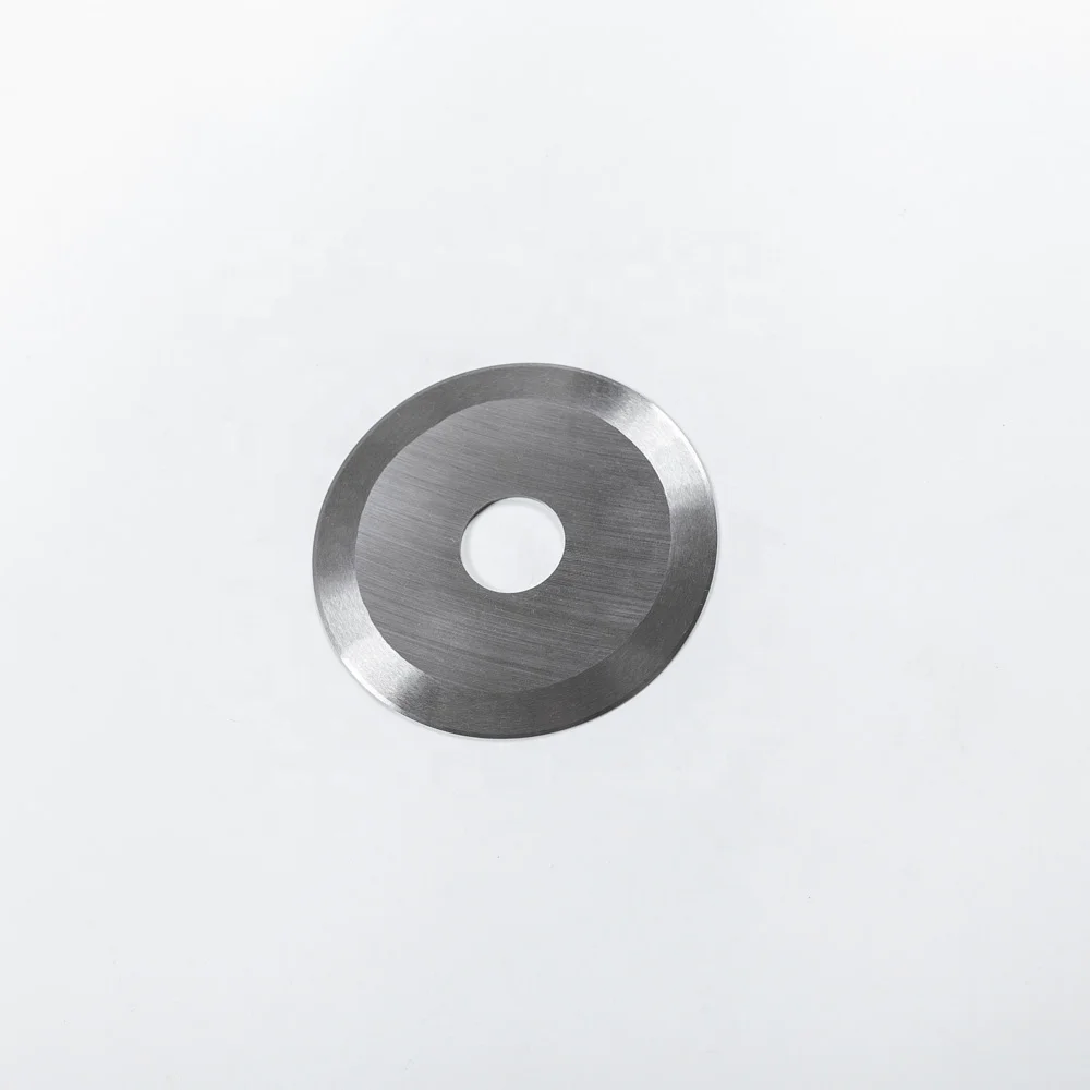 Индивидуальная высокоточная прочная машина для продольной резки кожи D2, промышленное круглое лезвие