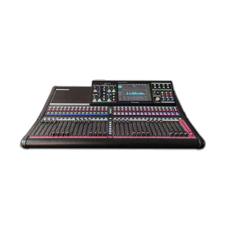 HUAIN professional 18 20 34 42 channel digital mixing audio mixer consoles support DANTE expansion