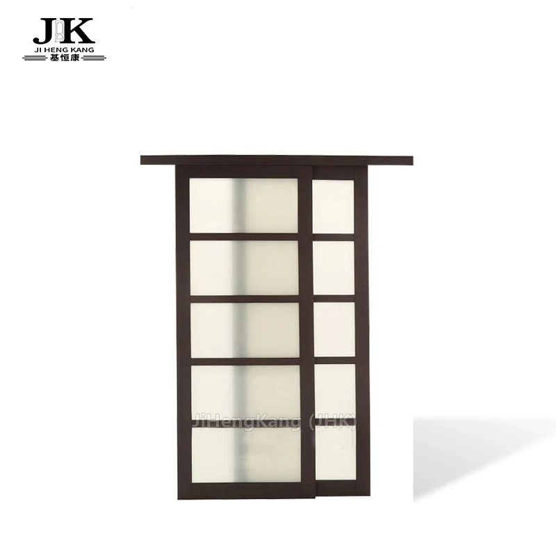 JHK-Interior Barn Door Slab Wood Veneer For Doors