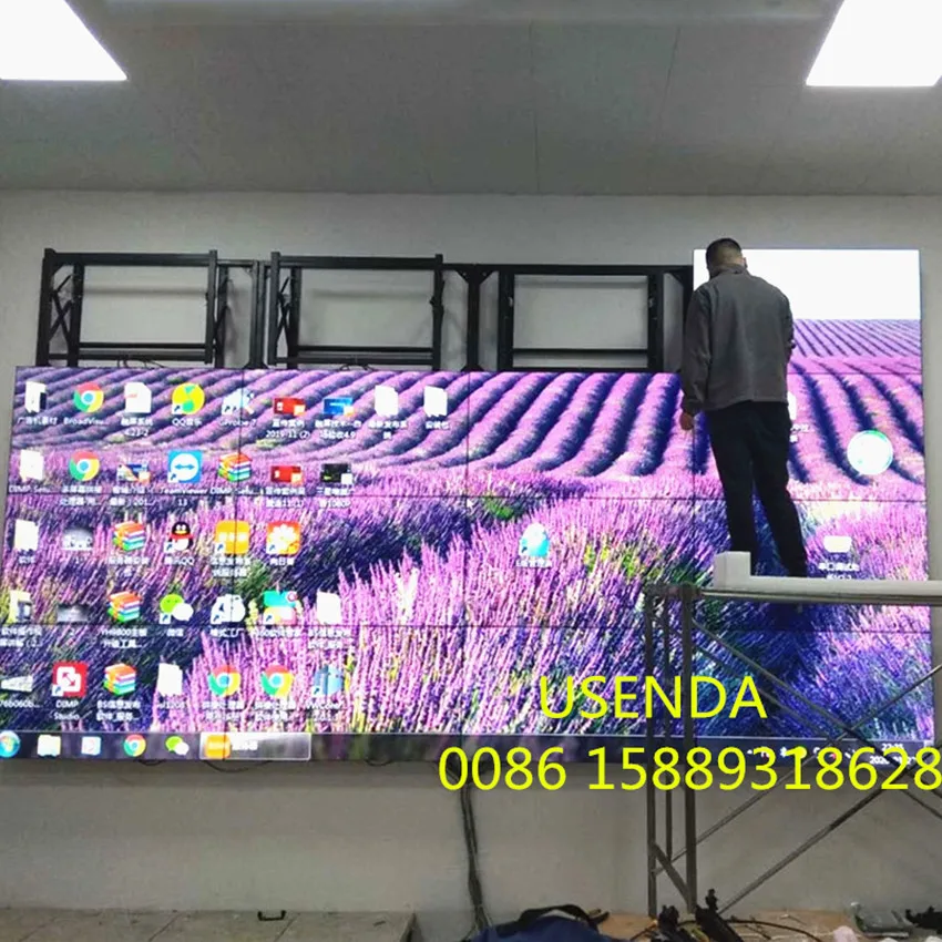 55 Inch 4K Multi Screen Combined LCD Video Wall