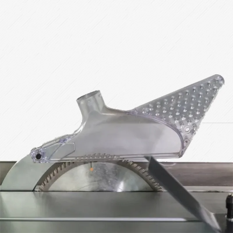 ZICAR fast shipping hot sales Sliding table saw guard dust cover knife protective hood miter saw hood for sliding table saw