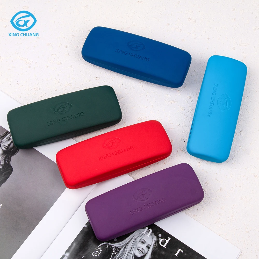 Wholesale High Quality Portable Metal Box sunglasses case custom logo eyewear case spectacle case