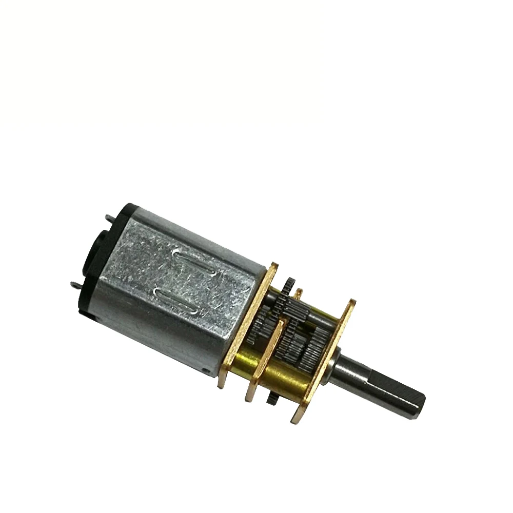 Permanent magnet 12v dc electric gear motors for smart bicycle lock