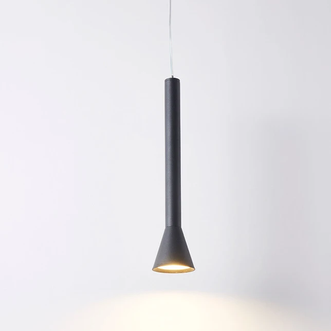 led Pendant Lamp Long Tube light Kitchen Island Dining Room Shop Bar Counter Decoration Cylinder Pipe Hanging Light